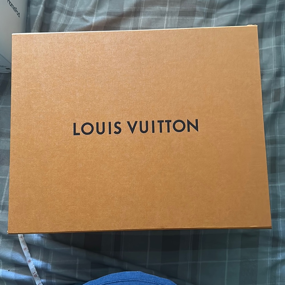 New Authentic LV Box, dust bag and paper bag. 3 items.